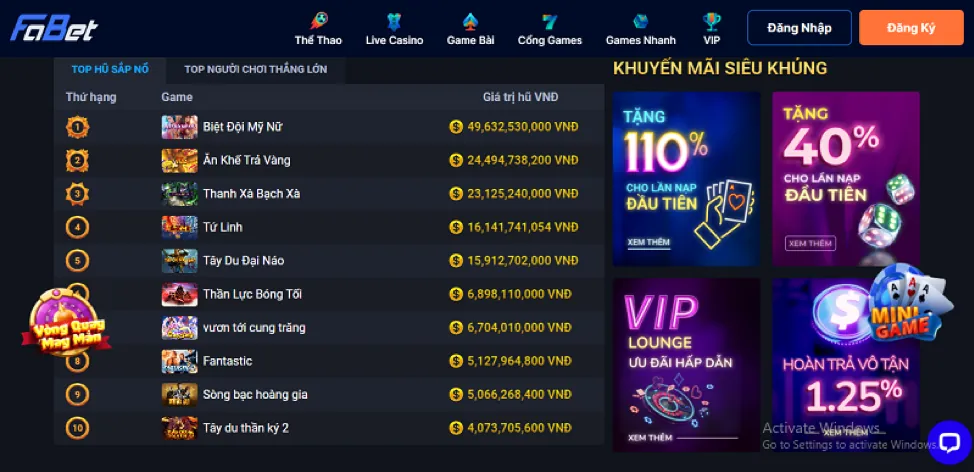 Kho game đa dạng tại typhu88